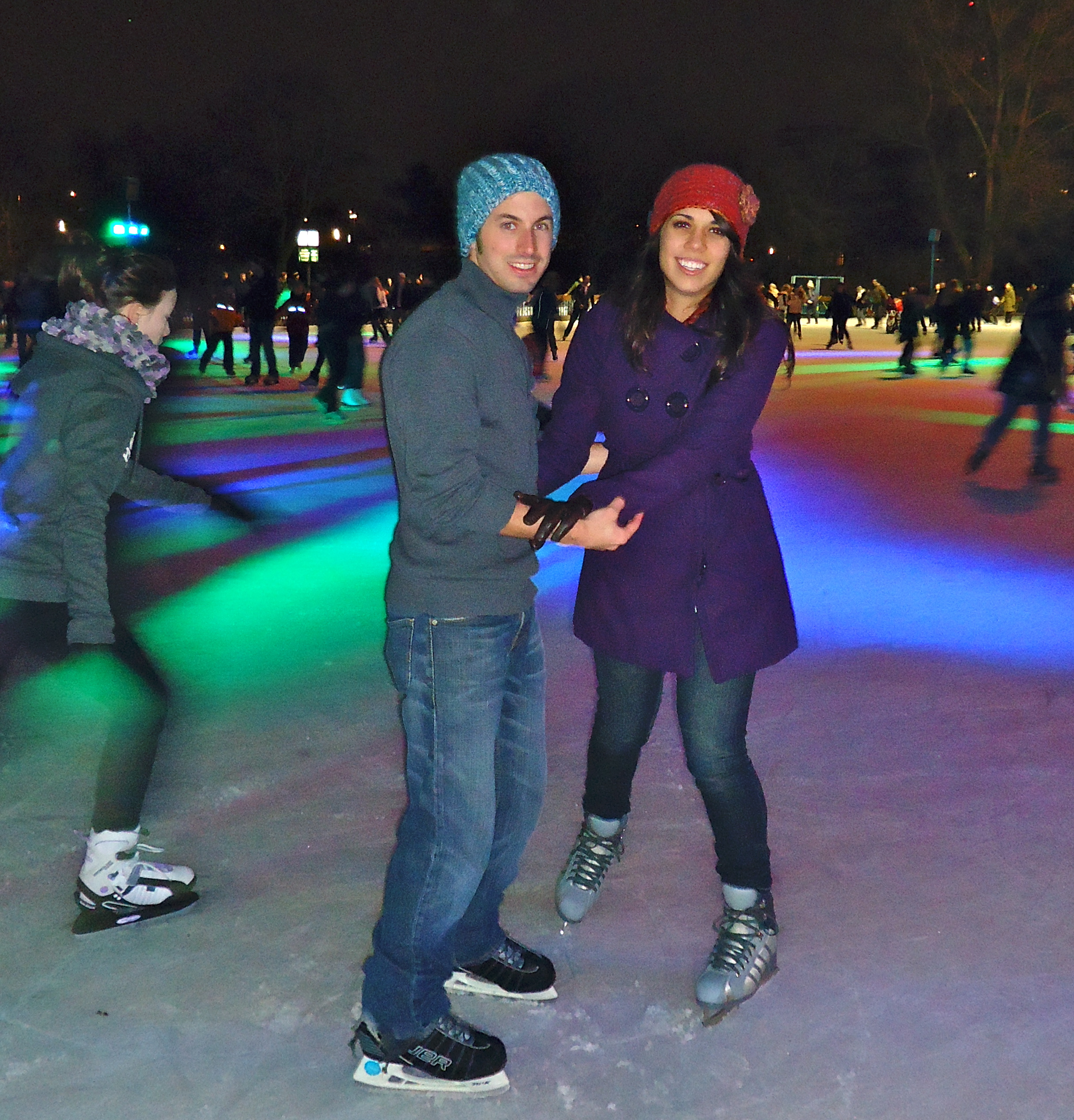 Ice Skating in Hamburg Germany
