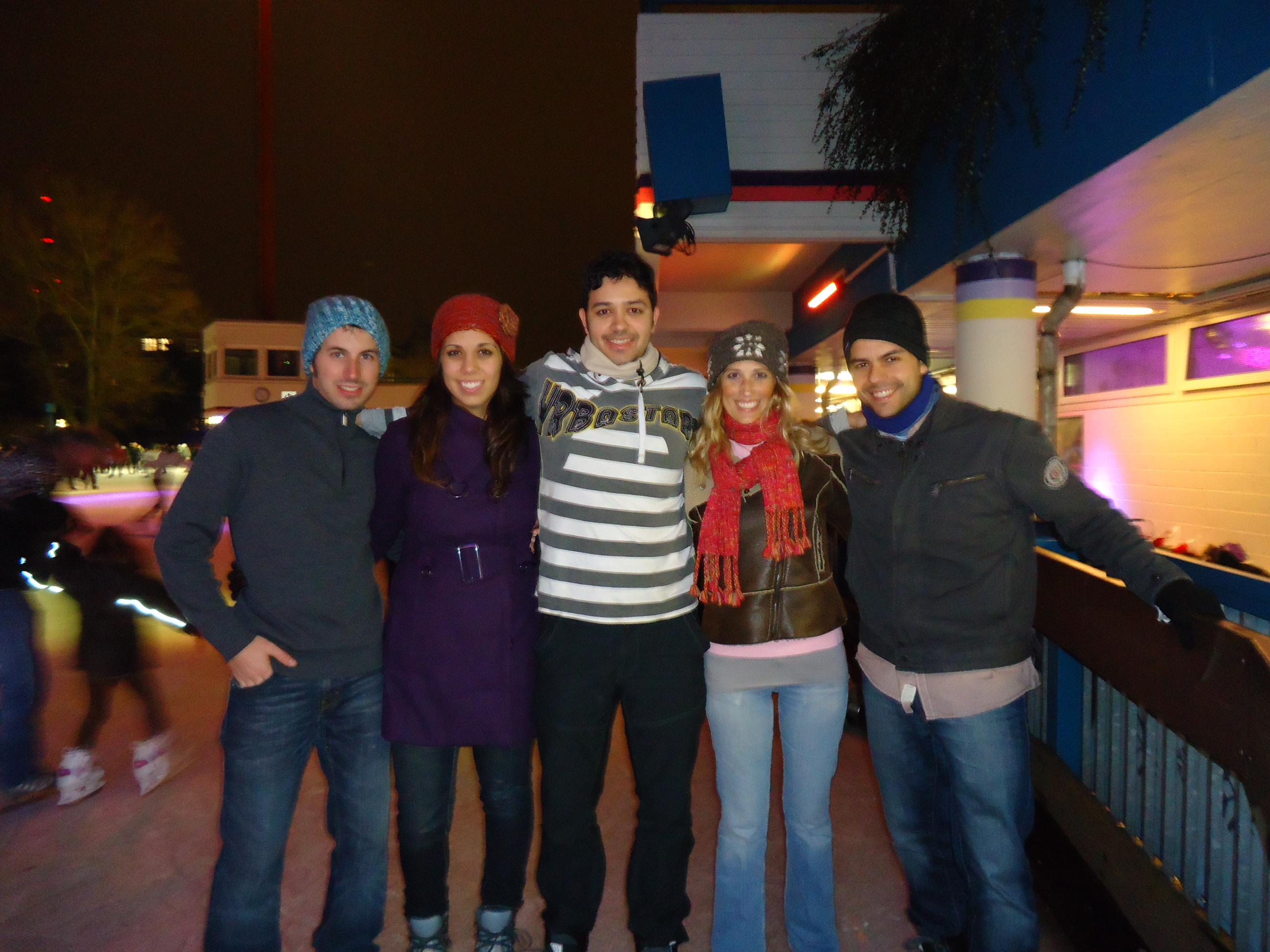 Ice Skating in Hamburg Germany