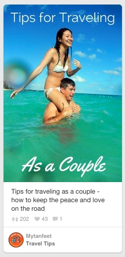 tips for travel couple