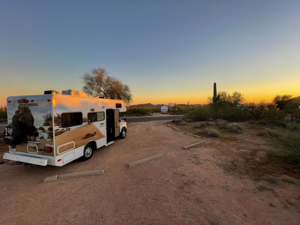 Choosing a campground for your RV rental