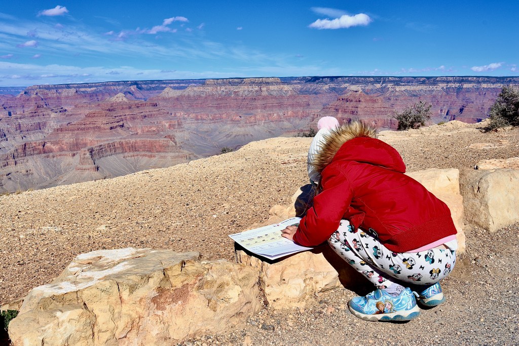 Jr. Ranger Program at the Grand Canyon