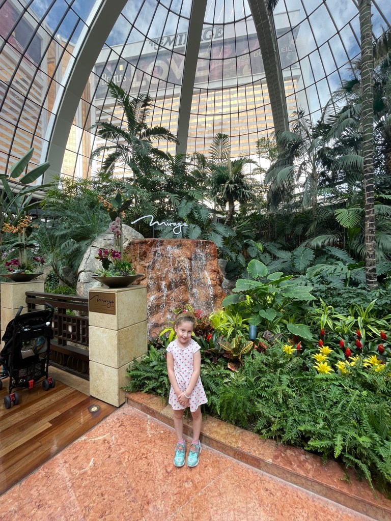 the Mirage with kids 