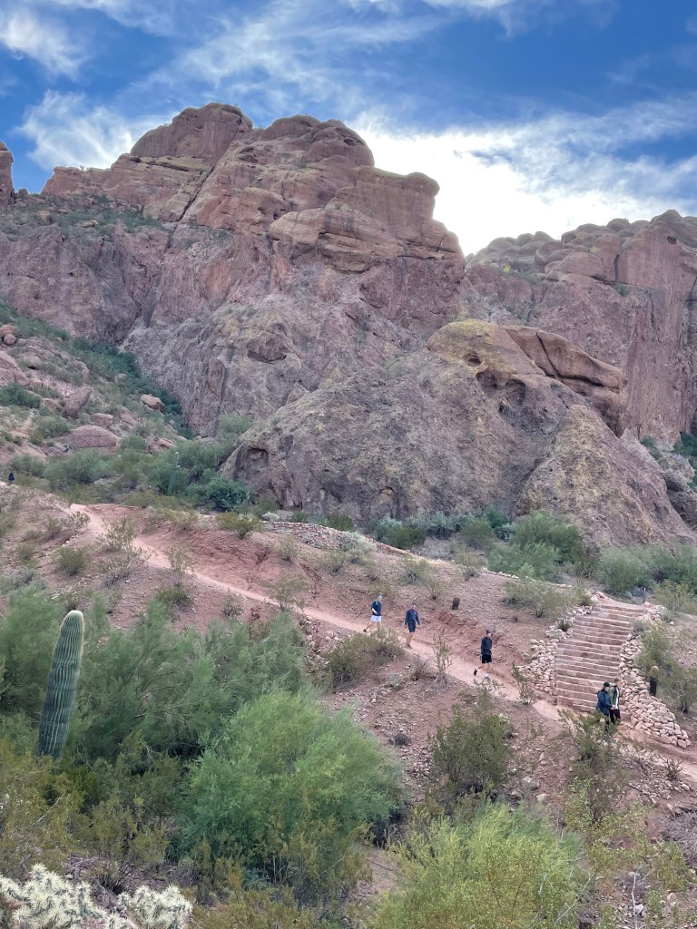 Hiking Camelback Mountain Stage 1