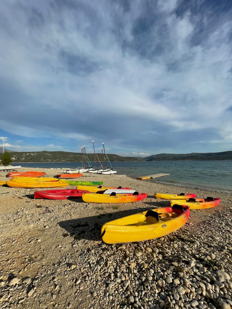 kayaks at Gorges du Verdon