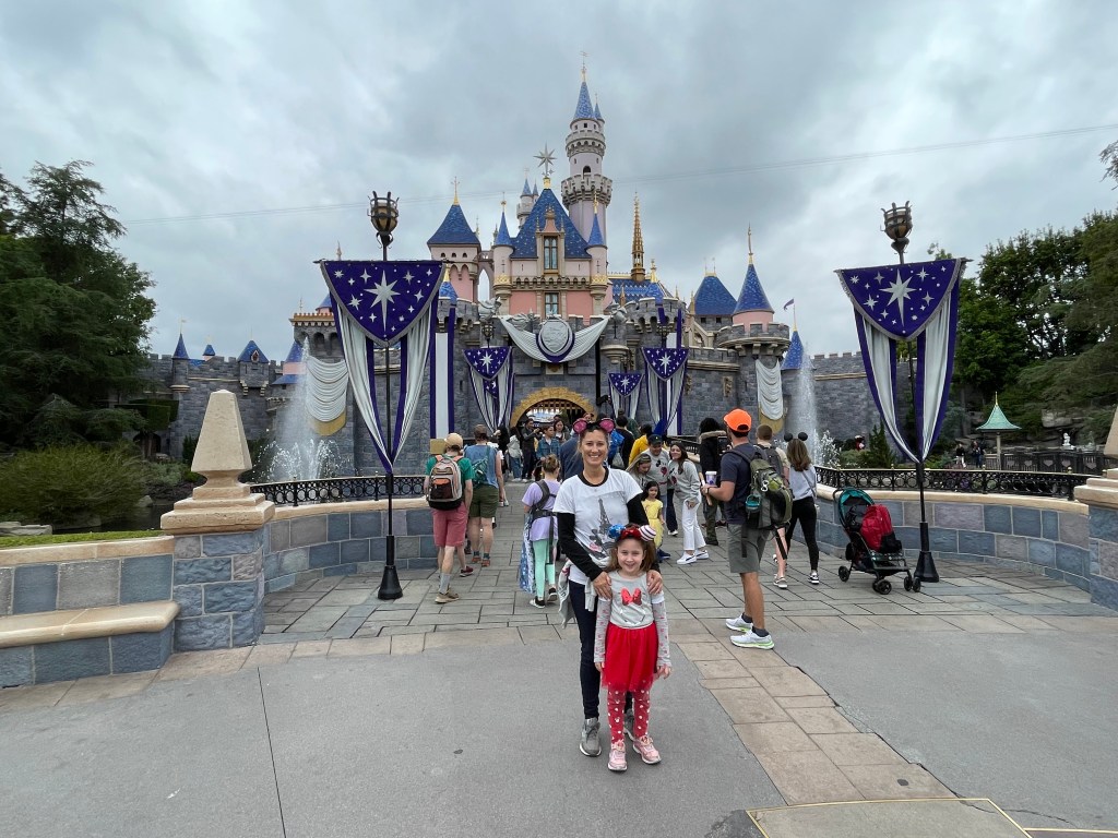 Disneyland Castle at Disneyland without Genie Plus