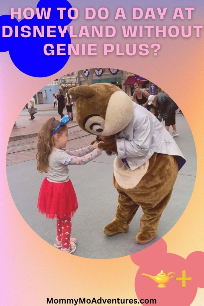 How to do a day at Disneyland without Genie Plus? Pin