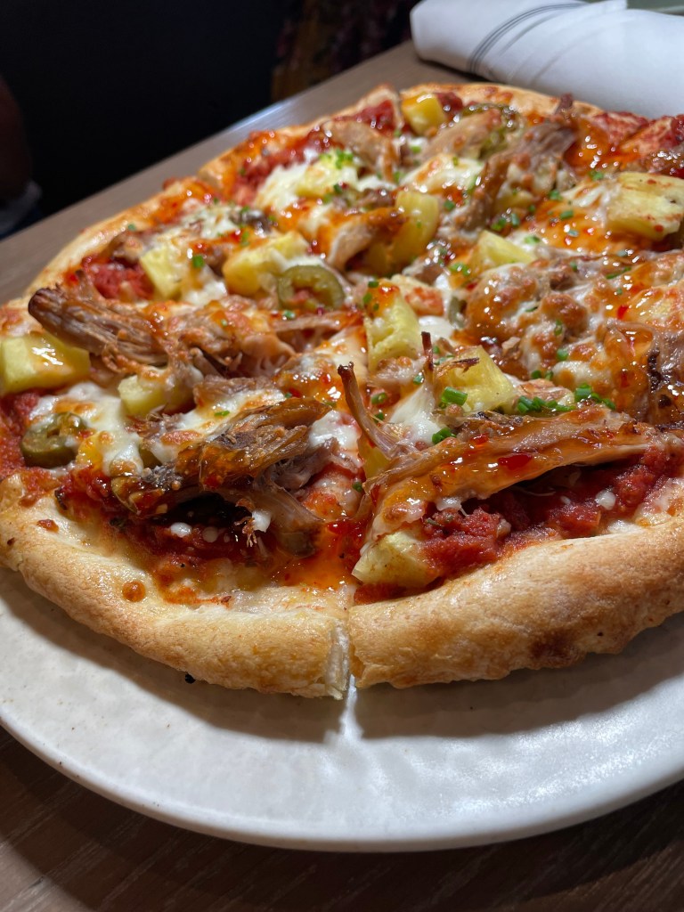 Forno pizza at Farm & Fire Restaurant