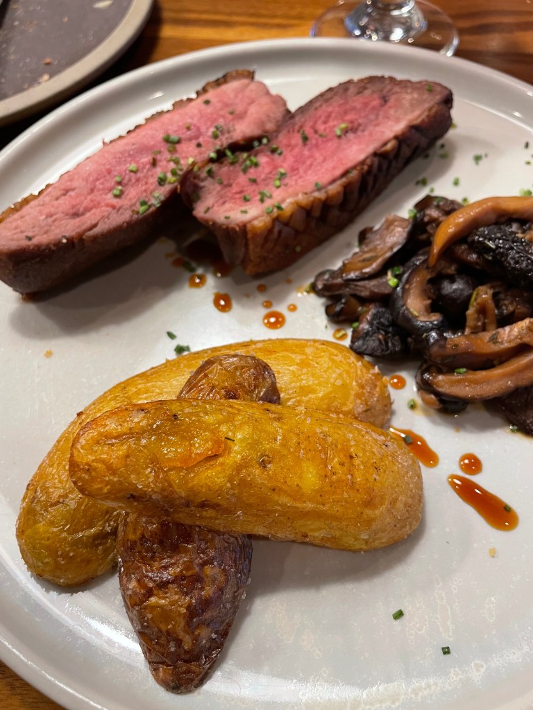 Dinner at Terra Restaurant, Downtown Jasper