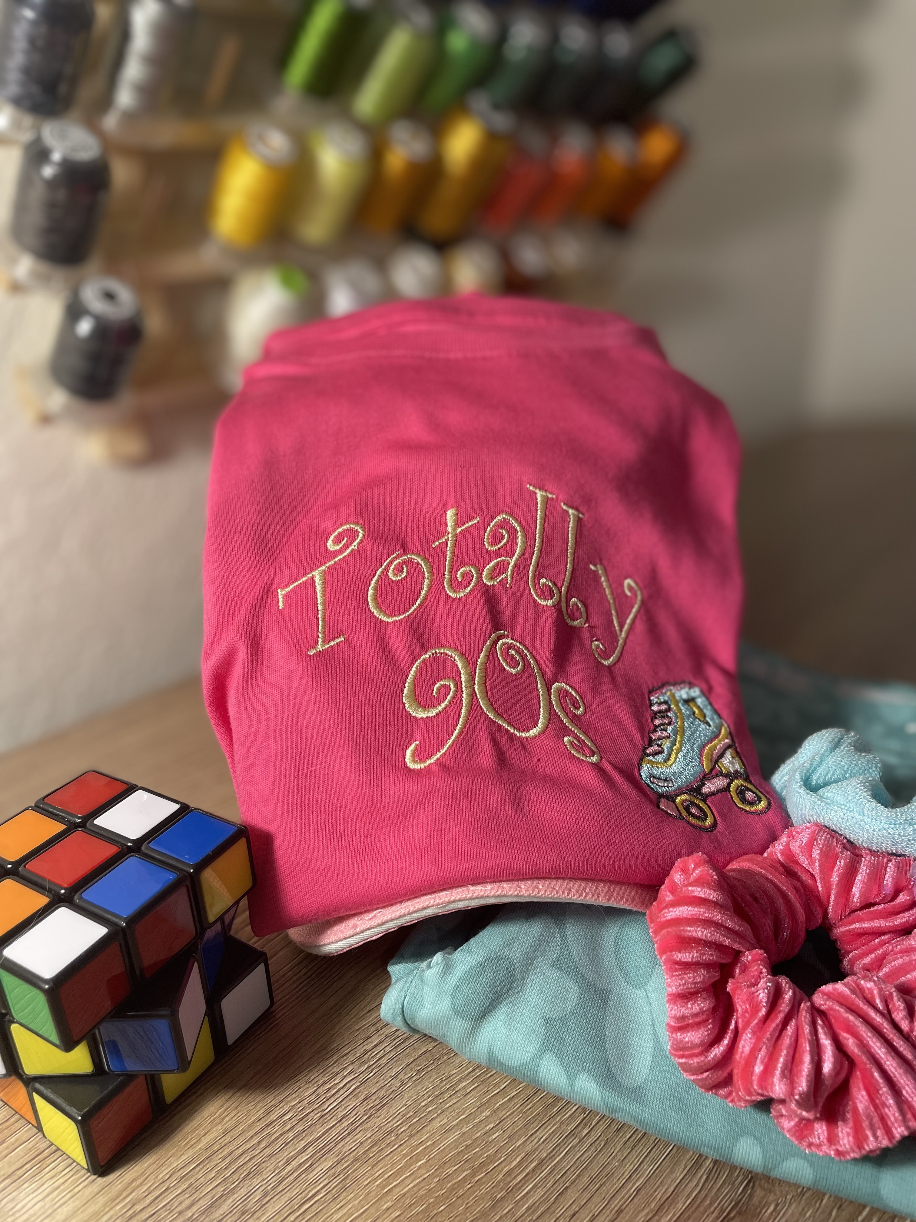 Totally 90s Custom Embroidery Designs