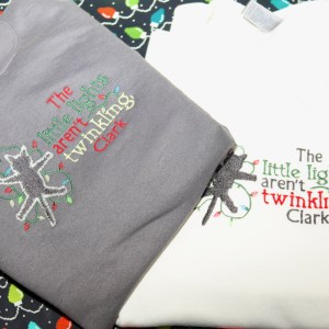 Christmas Vacation Embroidery Sweatshirt