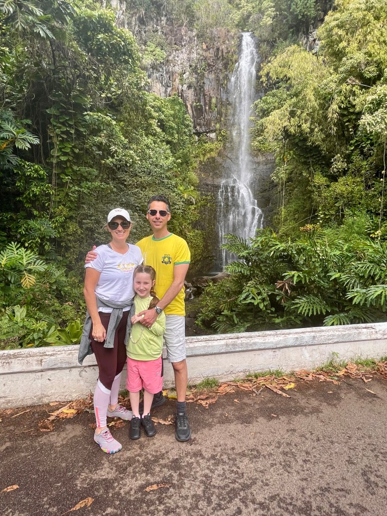 waterfall hikes in Maui with kids